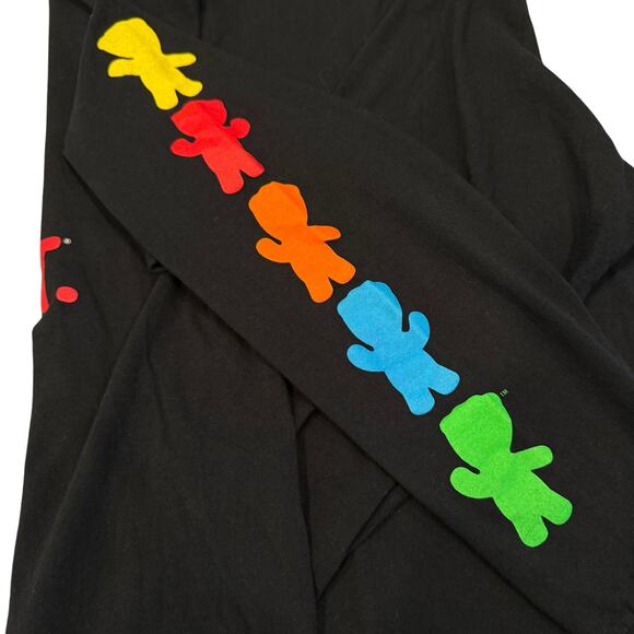Sour Patch Kids Shirt Sour Then Sweet Candy Long Sleeve Graphic Black Colorful L - Picture 5 of 9